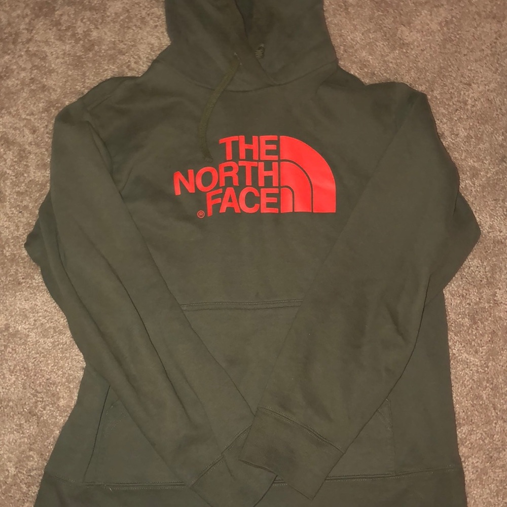 The North Face sweatshirt